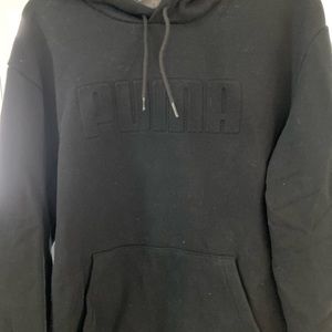 Mens Logo Embossed Hoodie